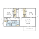 パールハイツ恋ヶ窪の間取図