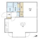 ヴィラージオ２１１の間取図