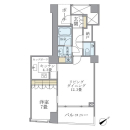 品川Ｖタワー　タワー棟の間取図