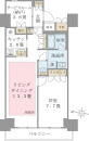 Brillia ist 東雲キャナルコートの間取図