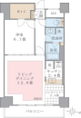 Brillia ist 東雲キャナルコートの間取図