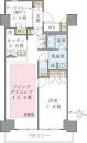 Brillia ist 東雲キャナルコートの間取図