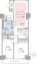Brillia ist 東雲キャナルコートの間取図
