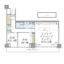 Brillia ist 東雲キャナルコートの間取図