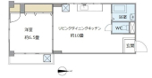 浅川コーポの間取図