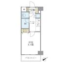 KDXﾚｼﾞﾃﾞﾝｽ西新宿の間取図