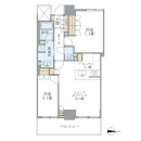 Brillia Tower KAWASAKIの間取図