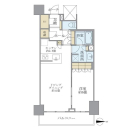 Brillia Tower KAWASAKIの間取図