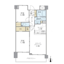 プレミアコンフォート高井戸の間取図