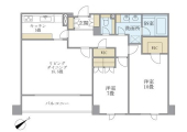 ＤＯＧＷＯＯＤ南麻布の間取図