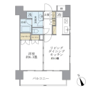 エコロジー白山レジデンスの間取図