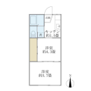 共永コーポ Ｂ棟の間取図