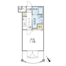 ユンヌフィーユの間取図