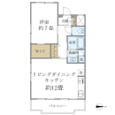 グランドール梶山の間取図