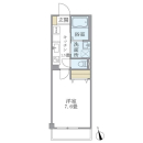 プレシャスカーサ　雑色の間取図