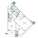 BrilliaTowers目黒ノースレジデンスの間取図