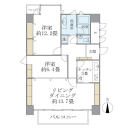 グラン・アクス麹町の間取図