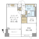 レゾン　アレグレの間取図