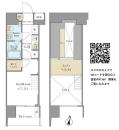 Brillia ist 清澄白河の間取図