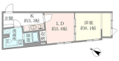 HTピア赤坂の間取図