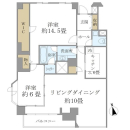 howff RELAX三軒茶屋の間取図