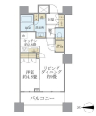 パークタワーグランスカイの間取図