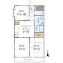 ルミナスけやき台の間取図