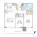 シティタワーズ東京ベイ セントラルタワーの間取図
