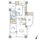 Brillia東中野Parkside Hillsの間取図