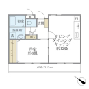 コーポアツミの間取図