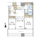 白金ザ・スカイ西棟の間取図