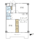アクエルド長岡京の間取図