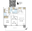 Brillia Tower 浜離宮の間取図
