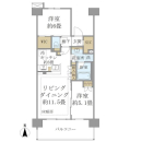 BrilliaCity 石神井公園 ATLAS  4号棟の間取図