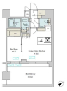 Brillia ist 大井町の間取図