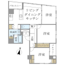 アラモードグラン御池の間取図