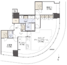 BrilliaTower堂島の間取図