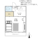 青晴荘の間取図
