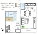 クレル洸雙の間取図