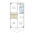 西船橋スクエアガーデンの間取図