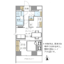 PREMIUM CUBE 上野の間取図