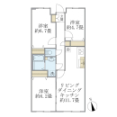 ファミリーフジ２の間取図