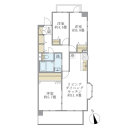 ファミリーフジ２の間取図