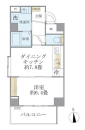 リエール若松町の間取図