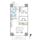 D’s VARIE阪東橋レジデンスの間取図