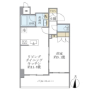 レクシード両国駅前の間取図