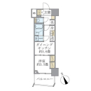 Soleado早稲田の間取図