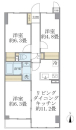 ISM武蔵浦和の間取図
