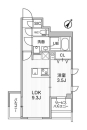 コンポジット渋谷初台の間取図