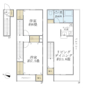 セレ渋谷本町の間取図
